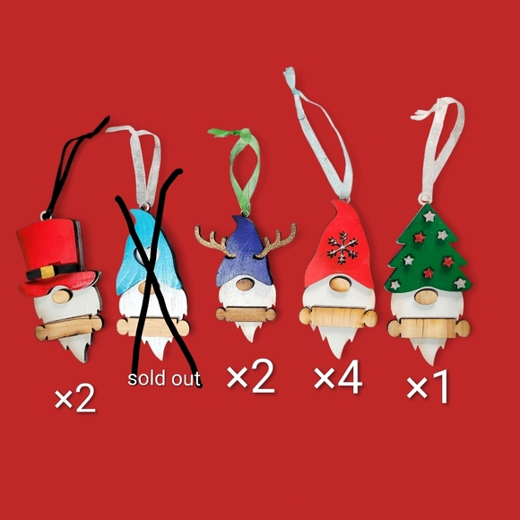 7C's Farmstead Other - Your Choice 1 Gnome Ornament